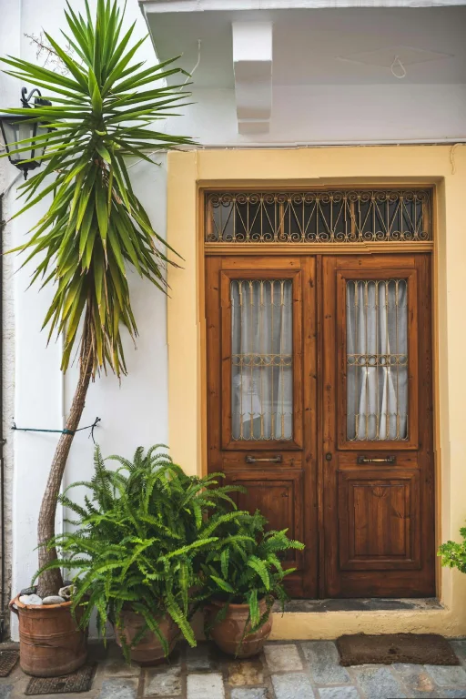 Succession Planning |Articles wooden-door-with -plants